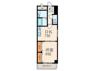 エルマーノ下到津の物件間取画像